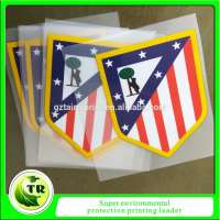 Tairui High quality plastisol offset fabric heat transfer stickers/labels