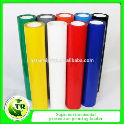 Korea quality PU heat transfer film vinyl for t-shirt