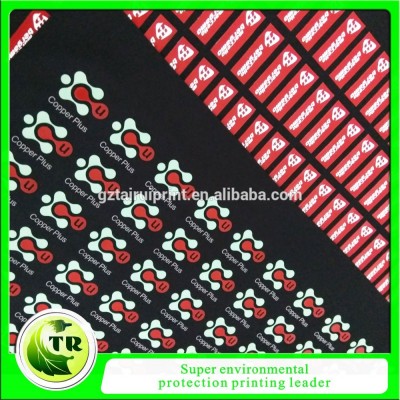 professional Tagless silicone heat transfer clothing labels